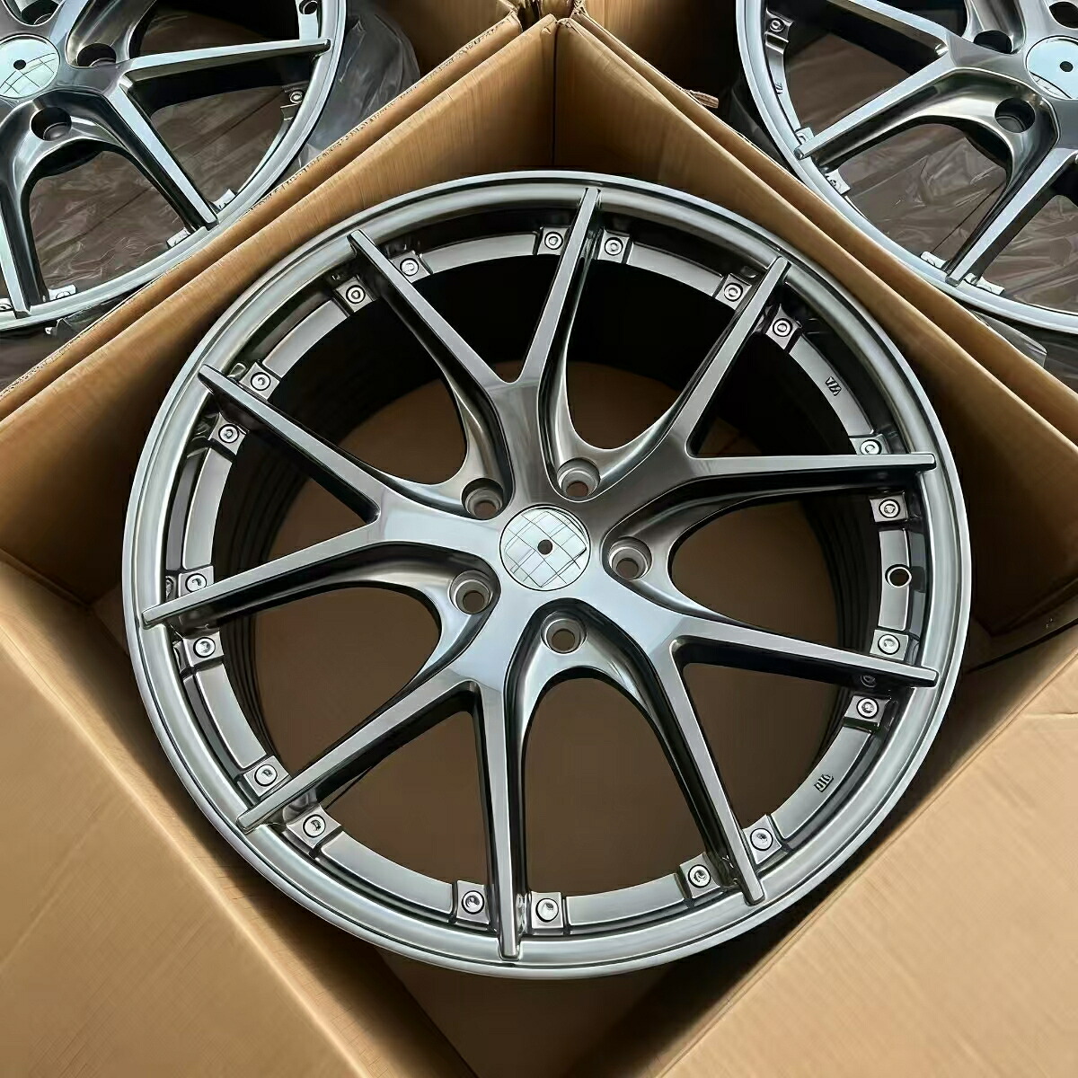 楽天市場】新品19インチ 5クロススポークホイール (19x8.5J +35) 5x114 