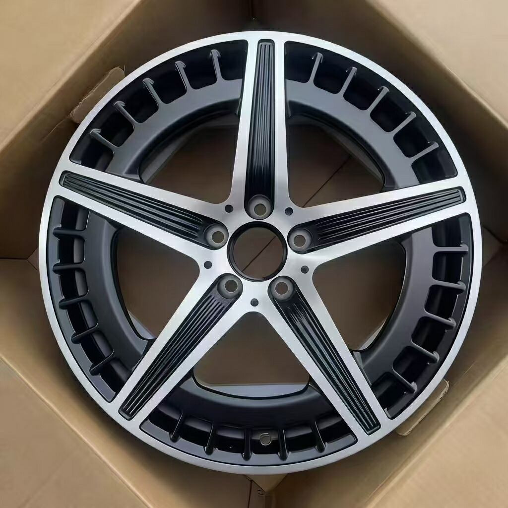 メルセデス・ベンツ AMG／EQE53 対応 鍛造 20インチ 新品アルミホイール マットブラック 4本セット｜c-shop01