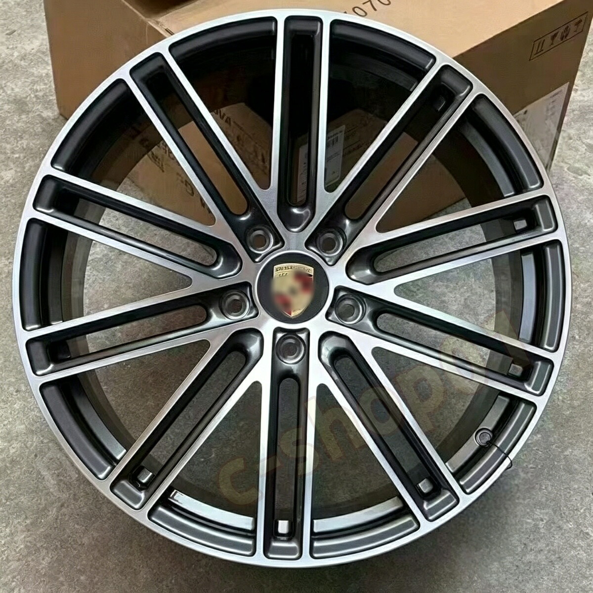 Porsche ポルシェ パナメーラ 971 ターボ 純正交換21 インチ ホイール 4 本セット センターキャップ付き|c-shop01