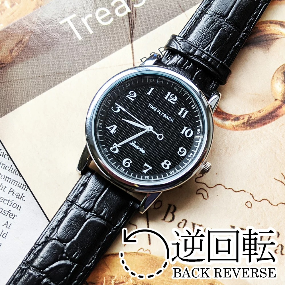 楽天市場】メンズ 腕時計 ウォッチ 逆回転腕時計 正確 日本製クォーツ 