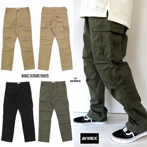 アヴィレックス ベーシック ファティーグ パンツ AVIREX BASIC FATIGUE PANTS 6126129|C C COMPANY