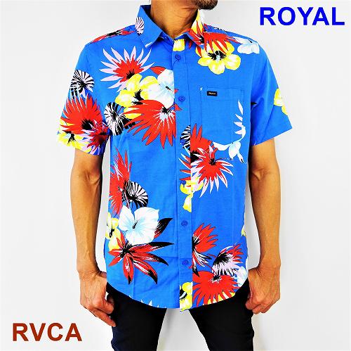 全国宅配無料 ルーカ Rvca アロハシャツ 半袖シャツ ショートスリーブシャツ レギュラーフィット Rvca Romeo Floral S S Shirt Aj041 135 S ｍ L ネコポスで 絶対一番安い Www Ceao Com Ar