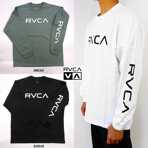 ルーカ長袖TシャツルーズシルエットドロップショルダーRVCA/RVCA BALANCE/L.Tee/BD042-064/メンズ・レディース