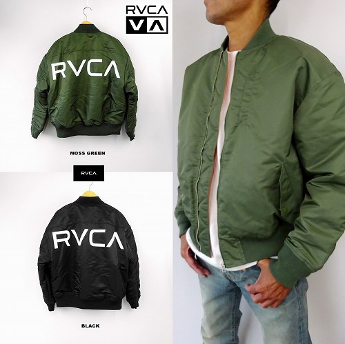 RVCA ジャケット MA-1 SIZE L 古着 BC042777 オリーブ 楽天市場】SALE!ルーカ メンズ MA-1 ジャケット RVCA BACK RVCA MA-1