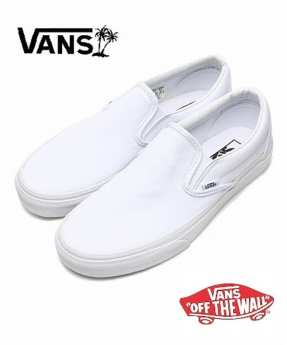 楽天市場】VANS バンズ クラッシック スリッポン ホワイト CLASSIC SLIP-ON TRUE WHITE VN000EYEW00 : C  C COMPANY