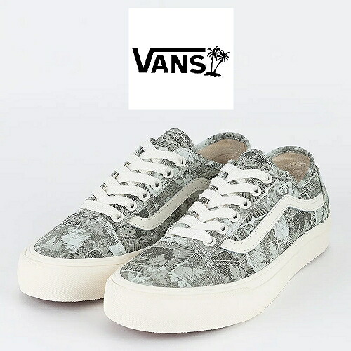 バンズ メンズ オールドスクール キャンバス VANS MENs OLD SKOOL Tapered VR3 Fern Check Olive Green VN0005UHOLH
