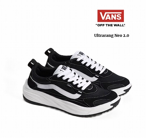バンズ ウルトラ範囲 ネオ 2.0 メッシュアッパー スニーカー 黒いこと/白いこと/VANS UltraRange Neo 2.0 Black/White VN000EJ8BA2