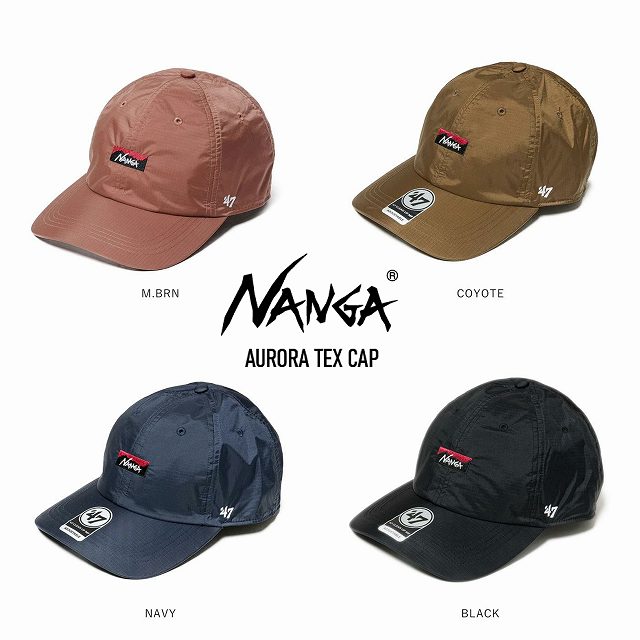 ナンガ×47 オーロラ テックス キャップ NANGA×47 AURORA TEX CAP 3B019a ユニセック