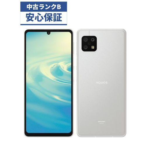 【楽天市場】【中古】【美品】AQUOS zero6 SHG04 ホワイト SIM