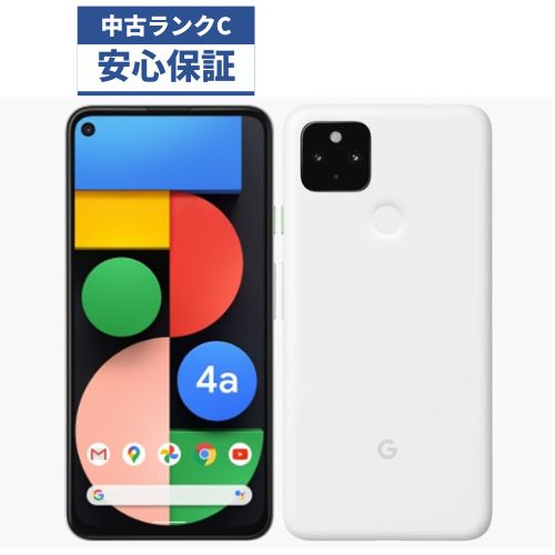 【中古】【可】 Google Pixel 4a 5G 128GB G025H ホワイト ソフトバンク版 Softbank 【安心30日保証】 本体 白ロム CCコネクト｜CCコネクト店 10,360円