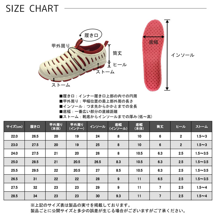 Ccilu Size Chart