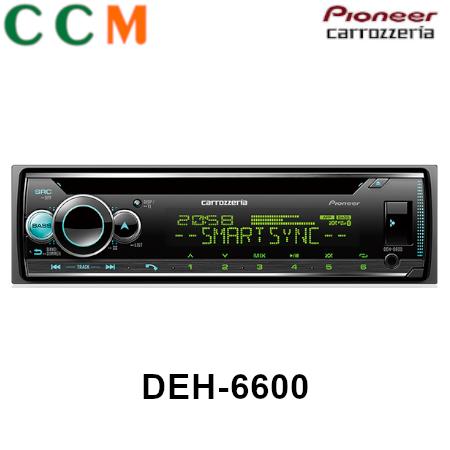 楽天市場 Deh 6600 パイオニア Carrozzeria 1d カーオーディオ Deh 6600 カロッツェリア Avメインユニット スマートフォンリンク搭載 シー シー エム