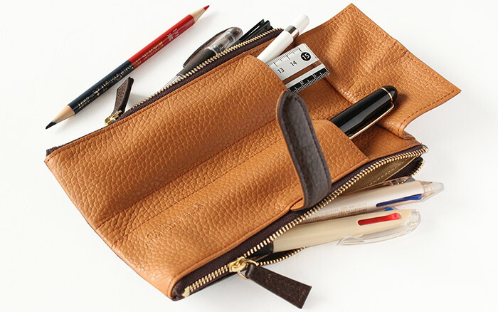 最大500円オフクーポン！】ペンケース 革 復刻版 ルポペンケース