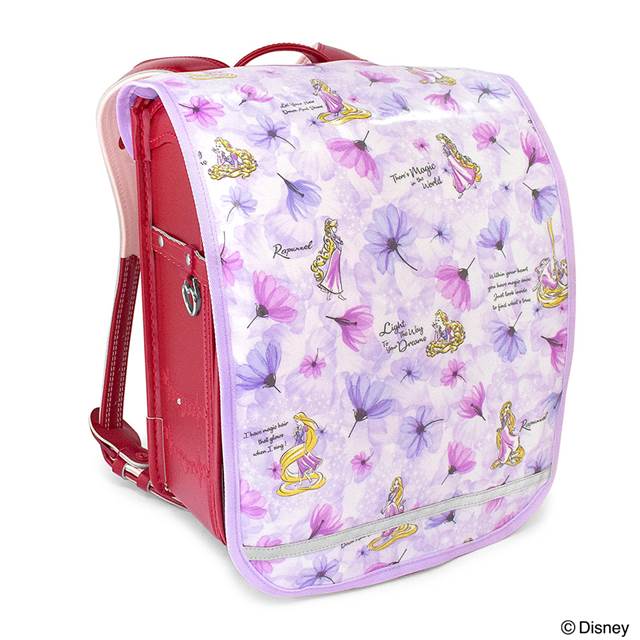 ディズニー ランドセルカバー 反射材 リフレクター 付き Rapunzel Fashionable Princess ラプンツェル 子供用 ランドセル カバー 雨 撥水 かわいい おしゃれ 価格は安く