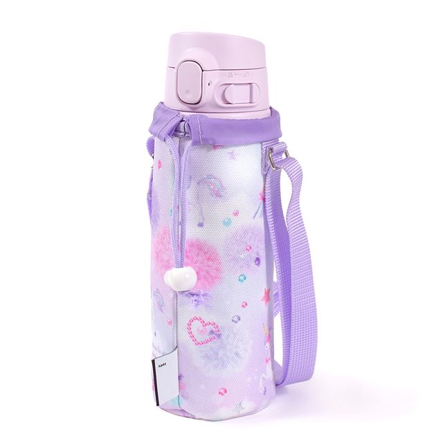 ステンレスマグ カバーセット 600ml ユニコーンファンタジー PMソフトピンク 象印 シームレスせん 水筒 水筒カバー セット ステンレスボトル マグボトル キッズマグ 保温 保冷 コンパクト 洗いやすい キッズ 子供 小学生 幼稚園 jog画像
