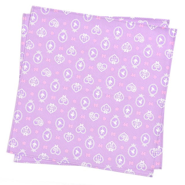 楽天市場 ランチクロス 給食ナフキン 2枚セット スタンダード バレリーナインミラー ラベンダー ランチクロス 女の子 ナフキン 小学校 ランチョンマット ランチクロス お弁当包み テーブル クロス ランチ マット おしゃれ 北欧 Colorful Candy Style Plus