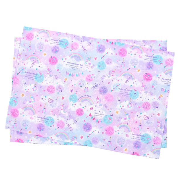 【まとめ割対象】 ランチョンマット 40cm×60cm 撥水ノーアイロン 2枚セット ユニコーンファンタジー 子供用 ナフキン 幼稚園 ランチクロス テーブル クロス 給食 ランチマット 入園準備 小学生 小学校画像