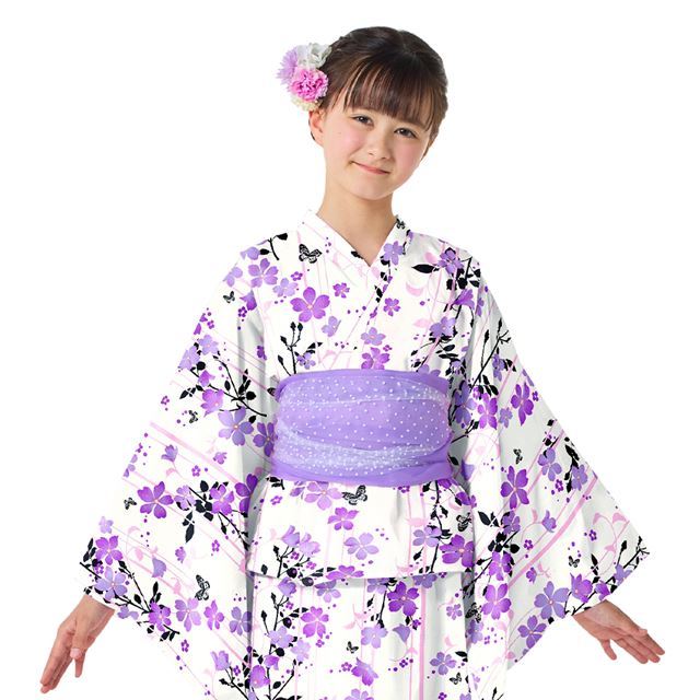 浴衣ドレス むらさき 160 楽天市場】【スーパーSALE 10%OFFクーポン配布中!】2025年