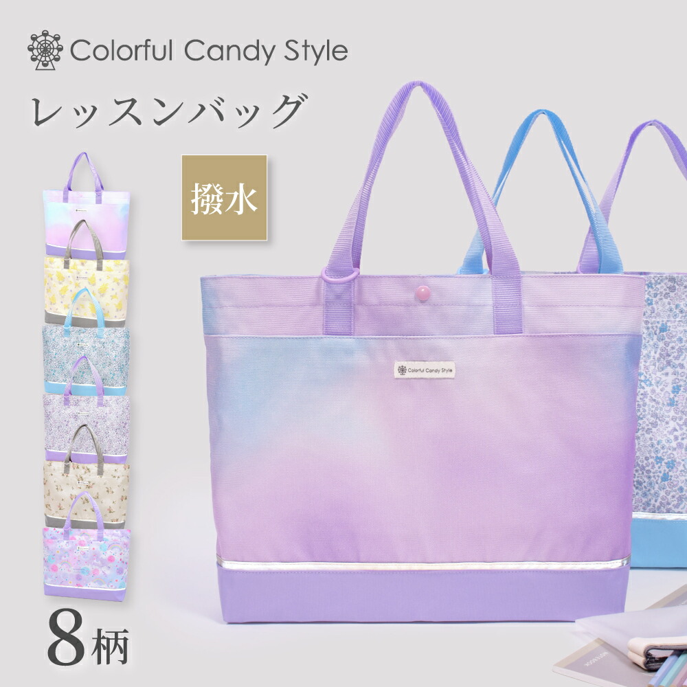 楽天市場】レッスンバッグ チェック柄(C00733) ファスナー 軽量