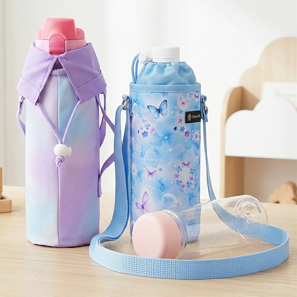 最大380円OFF限定特価】水筒カバー ショルダー 子供 撥水軽量タイプ 1L
