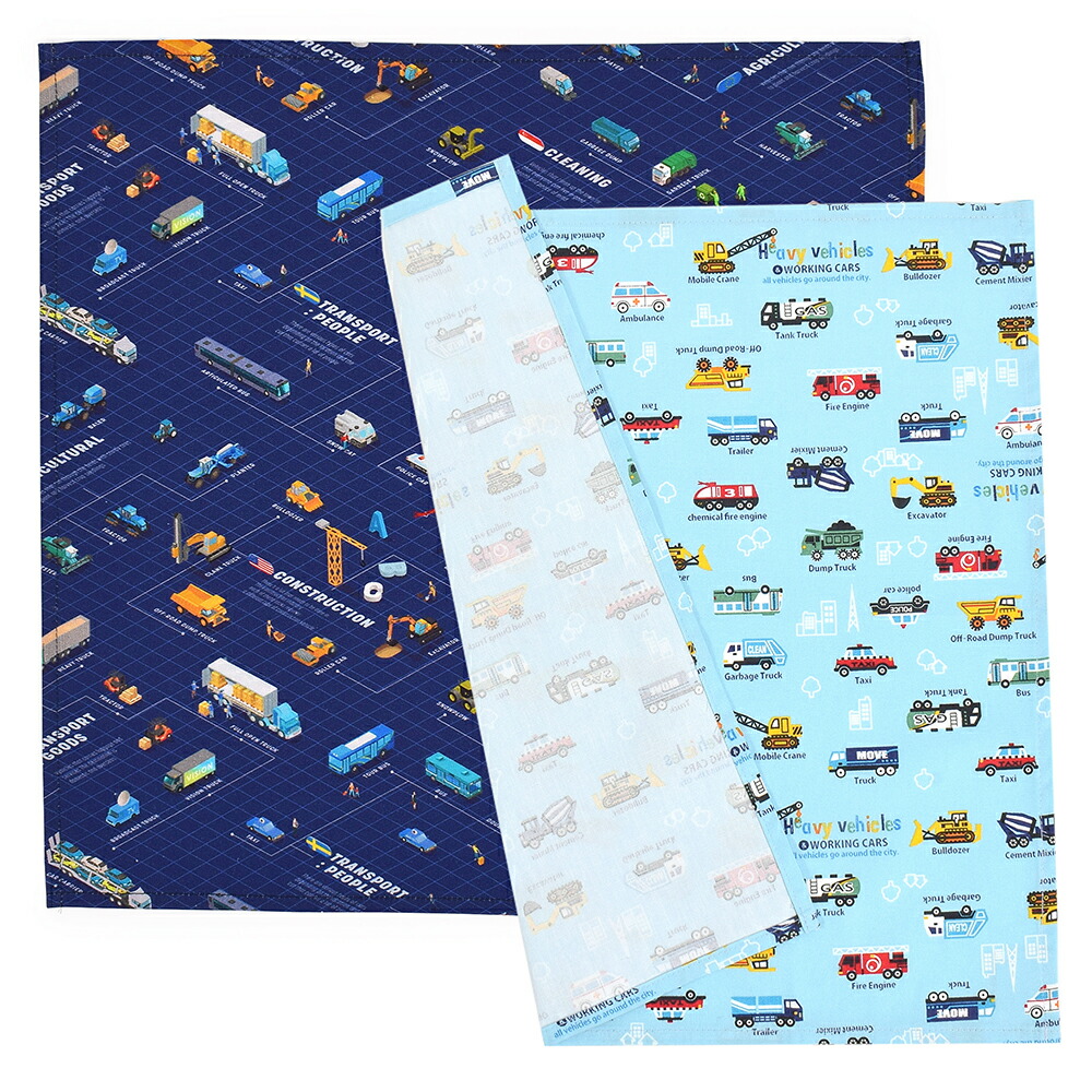 【楽天市場】ランチクロス・給食ナフキン (45cm×45cm) 柄違い2枚セット ブリリアントスターセット 子供用