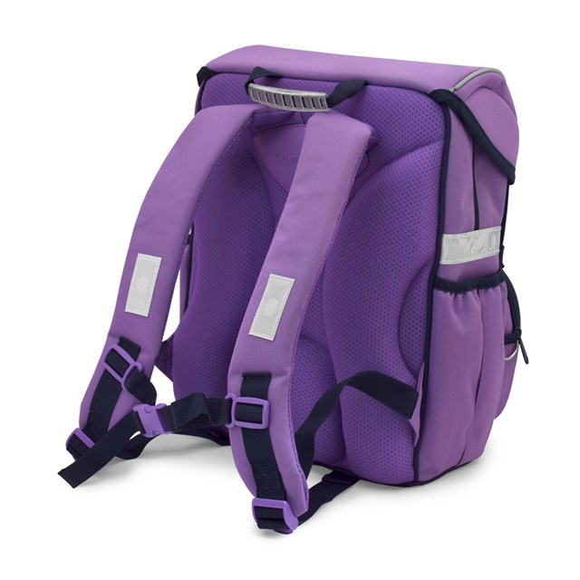 楽天市場 ランドセルリュック パープル ネイビー 子供 軽い 丈夫 通学 塾 ナイロン 防水 軽量 Colorful Candy Style
