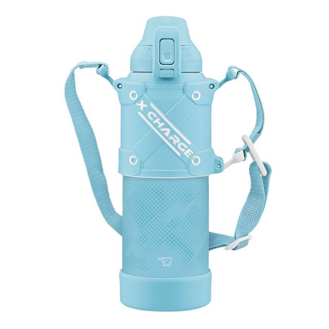 ステンレスクールボトル ALスカイブルー 1000ml SD-HB10-AL 象印 ZOJIRUSHI シームレスせん 水筒 ステンレスボトル マグボトル キッズマグ 保温 保冷 大きめ 男の子 女の子 洗いやすい 子供 小学生 幼稚園 キッズのご紹介