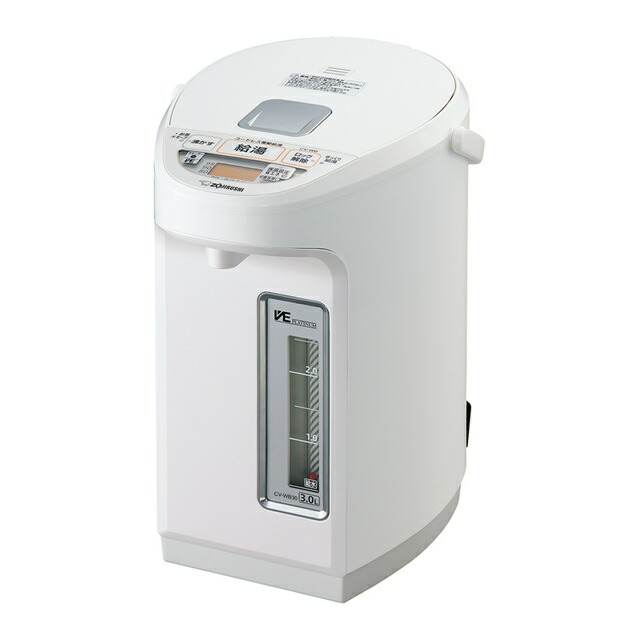 【メーカーお取り寄せ】 VE電気まほうびん CVWB30 ホワイト