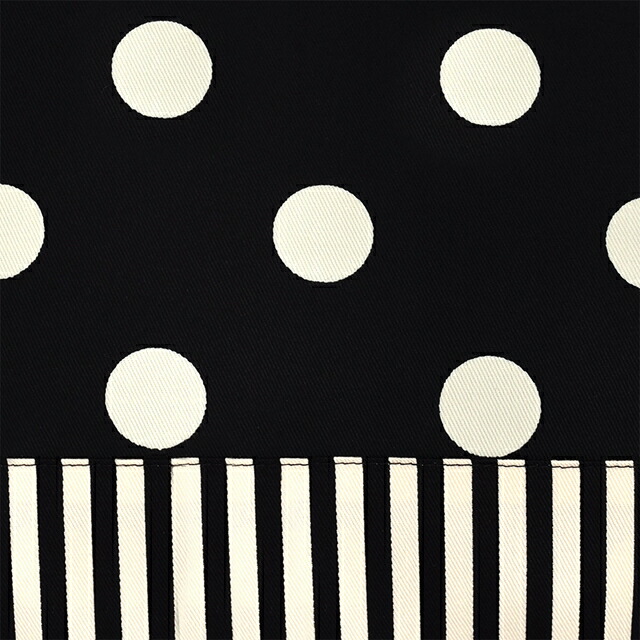 d?corPolkaDotレッスンバッグリバーシブルpolkadotlarge(twill・black)