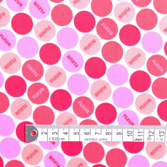 楽天市場】商用利用可 生地 ラミネート 水玉柄 ドット柄 スカイ 水玉