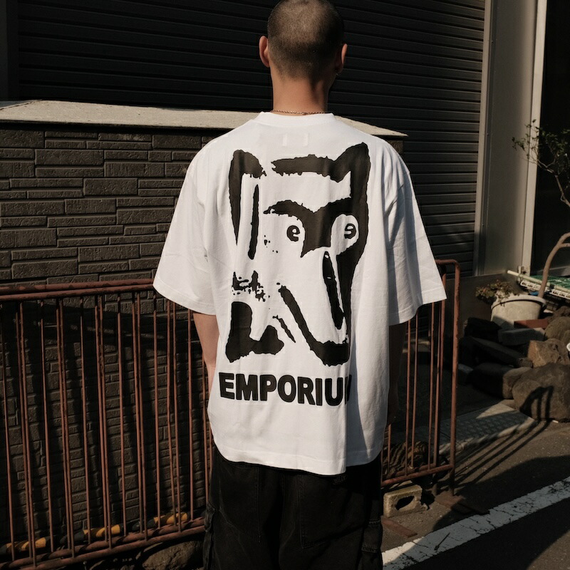 EMPORIUM / ABSTRACT LOGO T SHIRT WHITE 25SS 送料無料