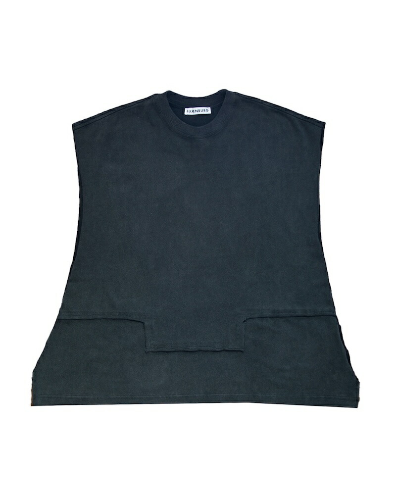 LUXENBURG / SHREDDED CASTLE TANK CHARCOAL 26SS 送料無料|CCTB