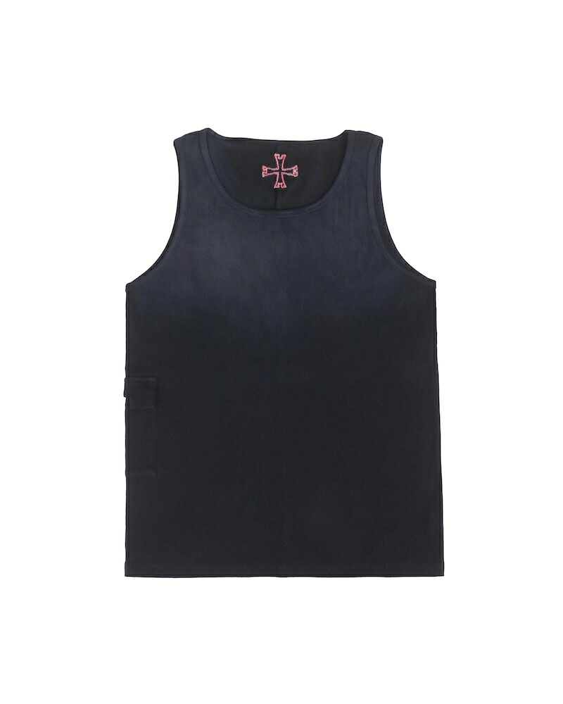 LUXENBURG / GALLERY TANK AGED SUNNED BLACK 26SS 送料無料｜CCTB