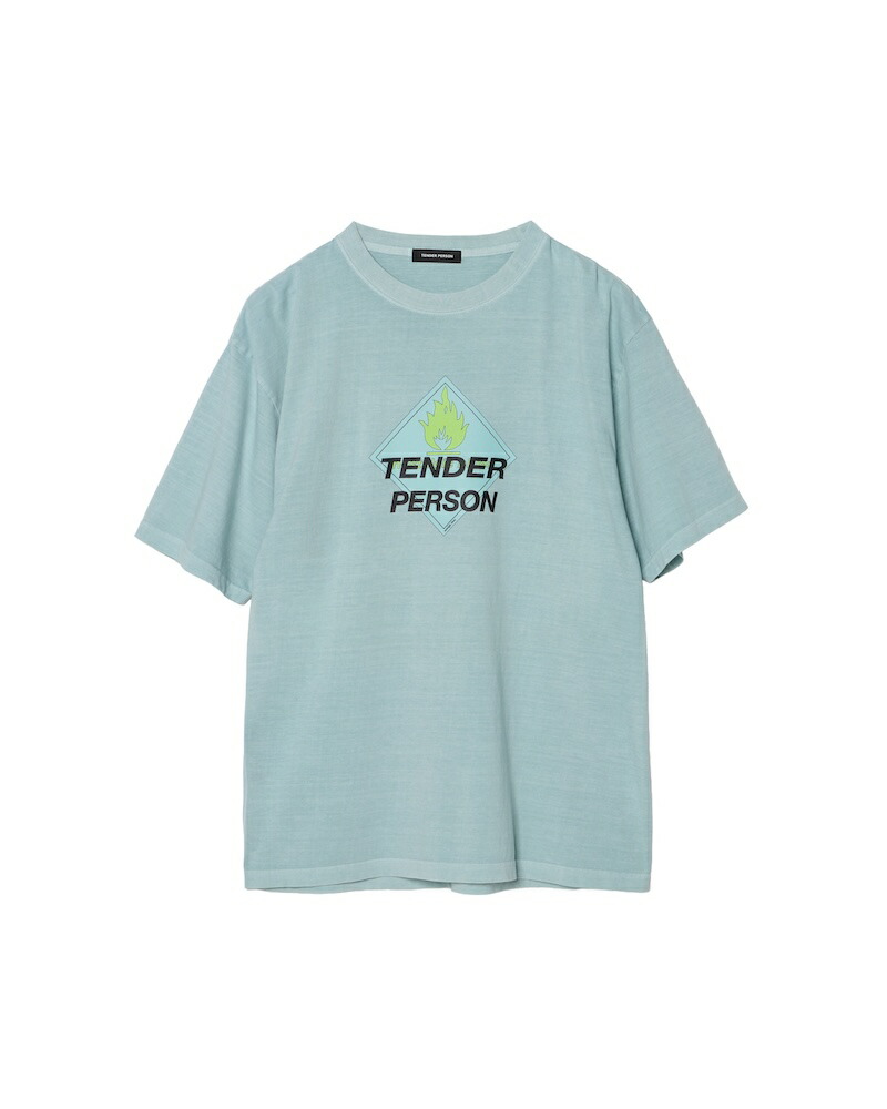 TENDER PERSON / AMERICAN SHORTHAIR TEE ICE BLUE 26SS