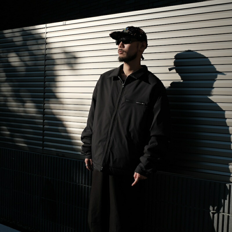 【倉庫在庫】INTODUSK / PILE LINED WORK JACKET BLACK 24AW FW 送料無料｜CCTB