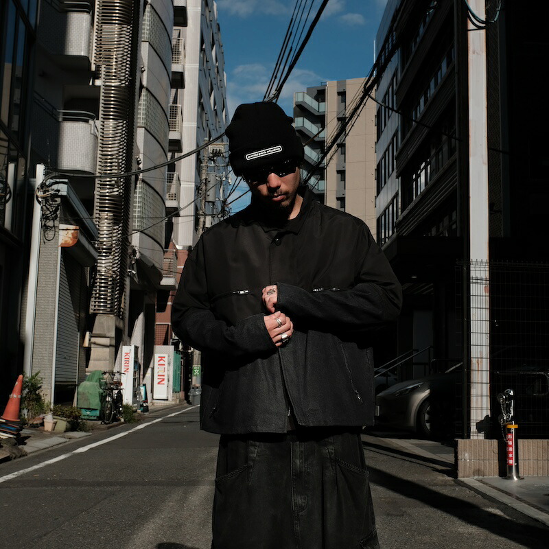 【倉庫在庫】INTODUSK / BATTLE DRESS JACKET BLACK 24AW FW 送料無料｜CCTB
