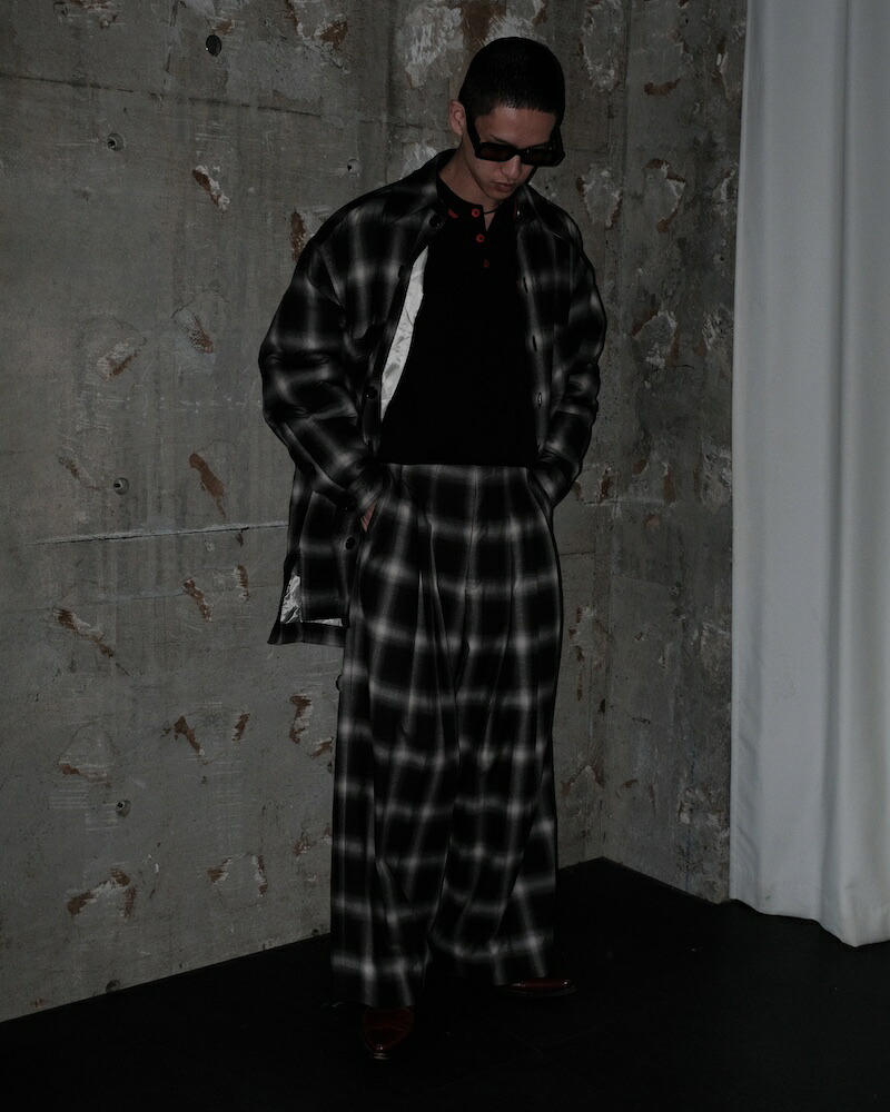 LU'U DAN / FAT BOY FLANNEL OMBRE CHECK 26SS｜CCTB