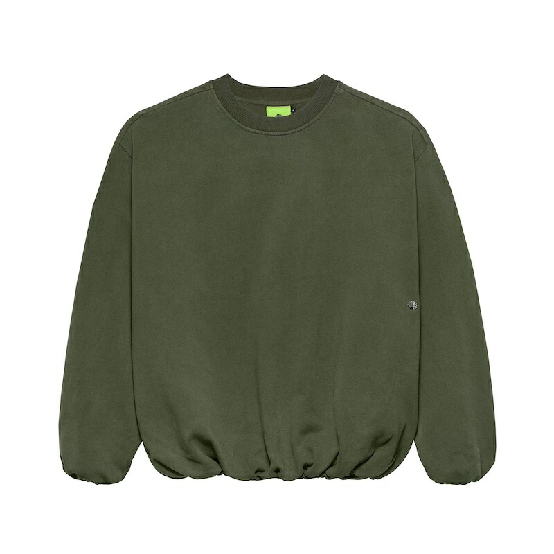 New Amsterdam Surf Association / INFLATABLE CREWNECK OLIVE