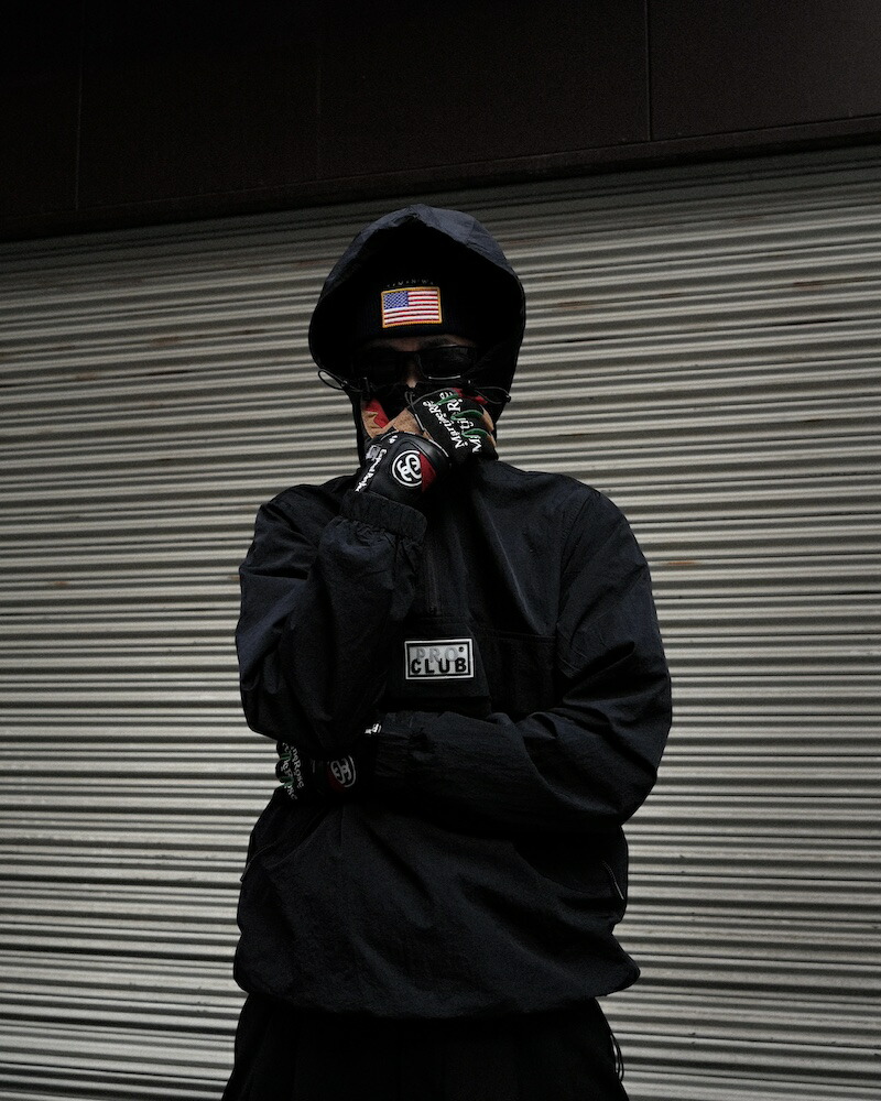 PRO CLUB / METALLIC NYLON ANORAK