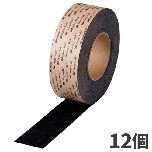 3M セーフティウォーク すべり止めテープ タイプSB 黒 25mmX18m 受注生産品 キャンセル不可 12個入 SB-BLA-25X18