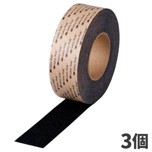 3M セーフティウォーク すべり止めテープ タイプSB 黒 100mmX18m 受注生産品 キャンセル不可 3個入 SB-BLA-100X18