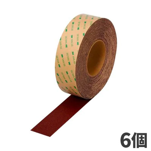 3M セーフティウォーク すべり止めテープ タイプB 赤 50mmX18m 受注生産品 キャンセル不可 6個入 B-RED-50X18