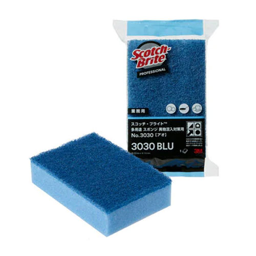 3M 多用途スポンジ 異物混入対策用 アオ 60個入 3030-BLU