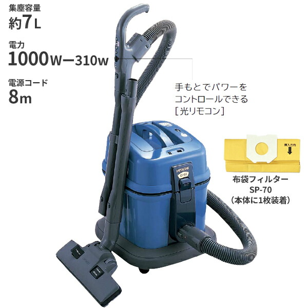 HITACHI CV-96HS 掃除機本体 Amazon.co.jp: 日立 お店用掃除機(CV-96HS)用つぶれんホース CV