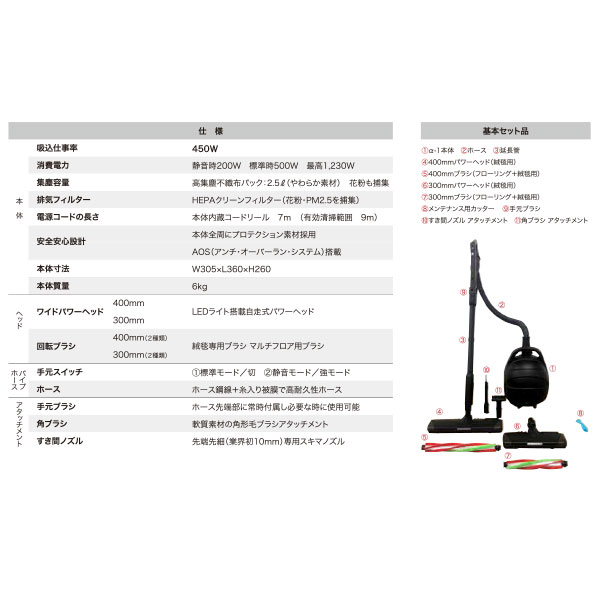 コーワ TanQest α-1 業務用 掃除機 クリーナー A-1 [単品配送] 生活