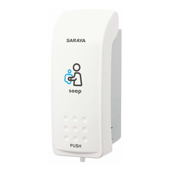 サラヤ SARAYA プッシュ式ディスペンサー手洗い用 MD-300S-PHJ 本体 6個入 41936