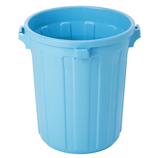 テラモト GK容器 丸 本体 85L ゴミ箱 屋内用 DS-457-190-3 [代引不可]