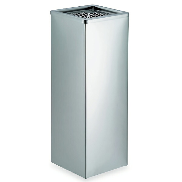 テラモト ステン角型灰皿 GPX-28A 2.1L 灰皿 SS-955-010-0 [代引不可]｜快適バリューＳＨＯＰ