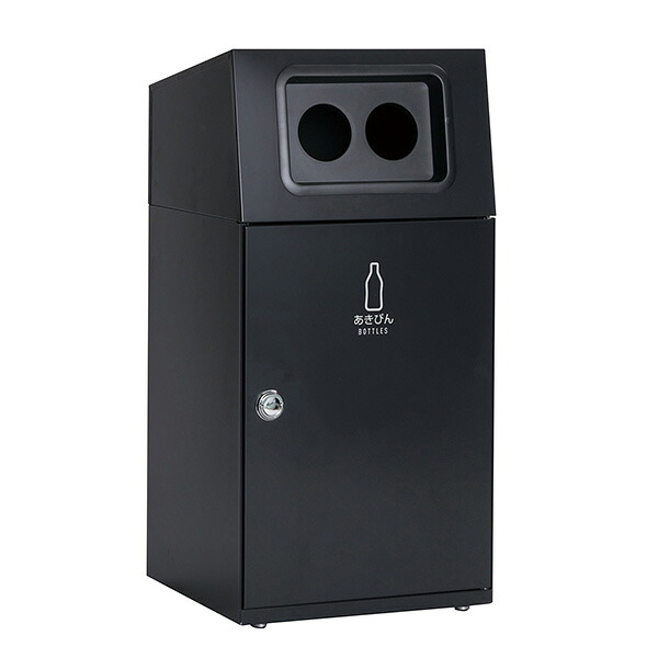 セール価格 テラモト ニートST あきびん用 アーバングレー 67L ゴミ箱 屋外用 DS-166-017-8 [代引不可]