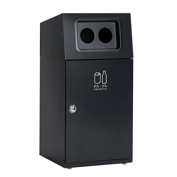 セール価格 テラモト ニートST かん・びん用 アーバングレー 67L ゴミ箱 屋外用 DS-166-018-8 [代引不可]
